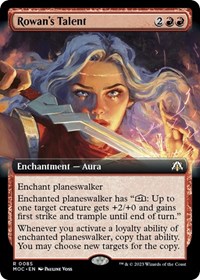 Rowan's Talent (Extended Art), Commander: March of the Machine