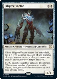 Filigree Vector, Commander: March of the Machine
