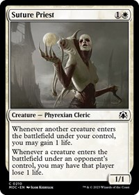 Suture Priest, Commander: March of the Machine