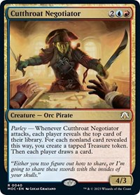 Cutthroat Negotiator, Commander: March of the Machine