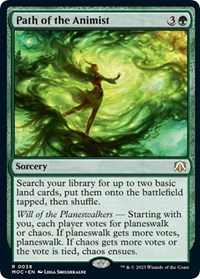 Path of the Animist, Commander: March of the Machine