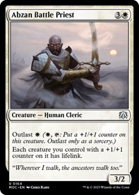 Abzan Battle Priest, Commander: March of the Machine