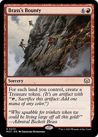 Brass's Bounty, Commander: March of the Machine