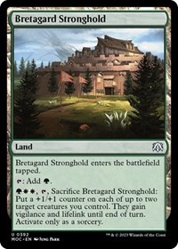 Bretagard Stronghold, Commander: March of the Machine