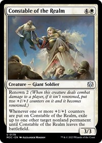 Constable of the Realm, Commander: March of the Machine