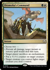 Dromoka's Command, Commander: March of the Machine