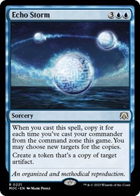Echo Storm, Commander: March of the Machine