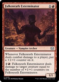 Falkenrath Exterminator, Commander: March of the Machine