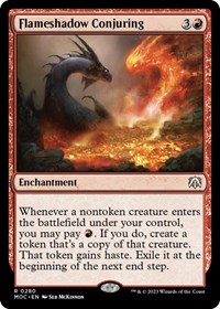 Flameshadow Conjuring, Commander: March of the Machine
