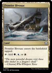 Frontier Bivouac, Commander: March of the Machine