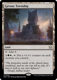 Gavony Township, Commander: March of the Machine