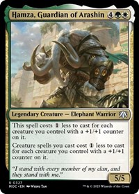 Hamza, Guardian of Arashin, Commander: March of the Machine