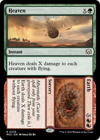 Heaven // Earth, Commander: March of the Machine