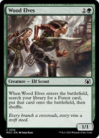Wood Elves, Commander: March of the Machine
