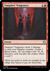Vampires' Vengeance, Commander: March of the Machine