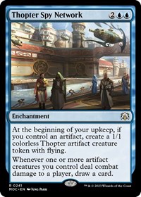 Thopter Spy Network, Commander: March of the Machine