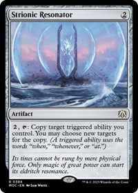 Strionic Resonator, Commander: March of the Machine
