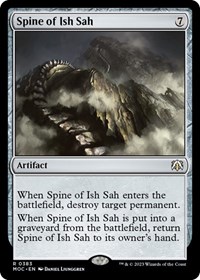 Spine of Ish Sah, Commander: March of the Machine