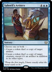 Saheeli's Artistry, Commander: March of the Machine