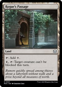 Rogue's Passage, Commander: March of the Machine