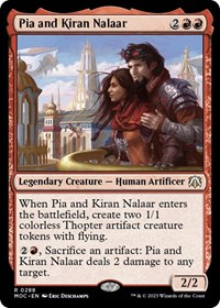 Pia and Kiran Nalaar, Commander: March of the Machine