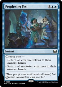 Perplexing Test, Commander: March of the Machine