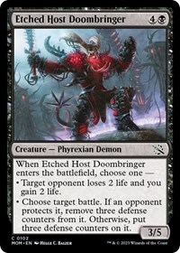 Etched Host Doombringer, March of the Machine