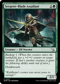 Serpent-Blade Assailant, March of the Machine