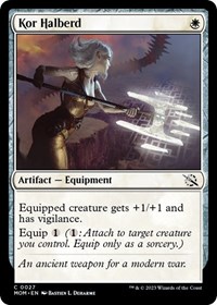 Kor Halberd, March of the Machine