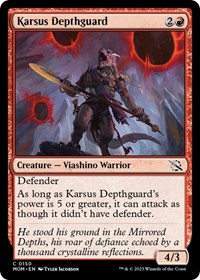 Karsus Depthguard, March of the Machine