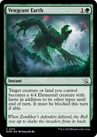Vengeant Earth, March of the Machine