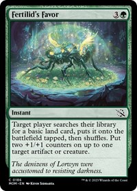 Fertilid's Favor, March of the Machine