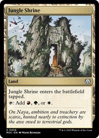 Jungle Shrine, Commander: March of the Machine