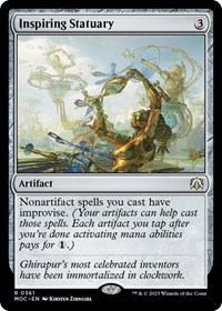 Inspiring Statuary, Commander: March of the Machine