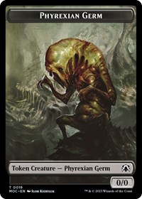 Phyrexian Germ // Myr Double-Sided Token, Commander: March of the Machine