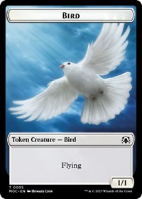 Bird // Kobolds of Kher Keep Double-sided Token, Commander: March of the Machine
