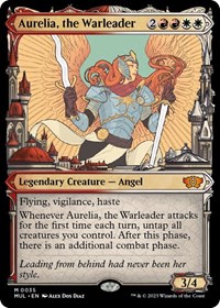 Aurelia, the Warleader, March of the Machine: Multiverse Legends