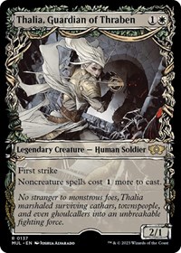 Thalia, Guardian of Thraben (Halo Foil), March of the Machine: Multiverse Legends