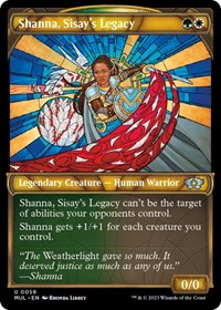 Shanna, Sisay's Legacy, March of the Machine: Multiverse Legends