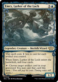 Emry, Lurker of the Loch (Halo Foil), March of the Machine: Multiverse Legends