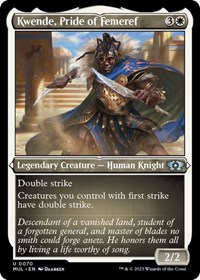 Kwende, Pride of Femeref (Foil Etched), March of the Machine: Multiverse Legends
