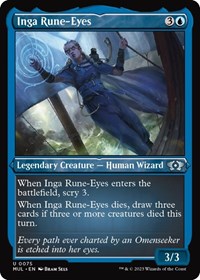 Inga Rune-Eyes (Foil Etched), March of the Machine: Multiverse Legends