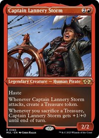 Captain Lannery Storm (Foil Etched), March of the Machine: Multiverse Legends
