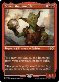 Squee, the Immortal (Foil Etched), March of the Machine: Multiverse Legends