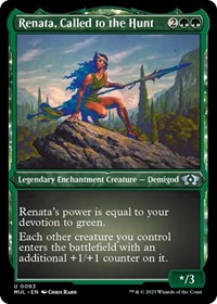 Renata, Called to the Hunt (Foil Etched), March of the Machine: Multiverse Legends