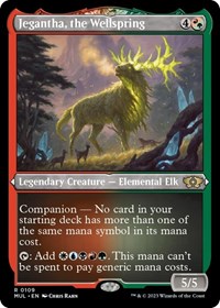 Jegantha, the Wellspring (Foil Etched), March of the Machine: Multiverse Legends