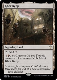 Kher Keep, Commander: March of the Machine