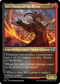 Juri, Master of the Revue (Foil Etched), March of the Machine: Multiverse Legends