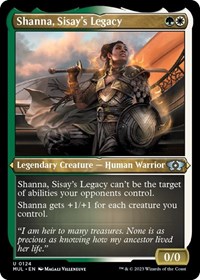 Shanna, Sisay's Legacy (Foil Etched), March of the Machine: Multiverse Legends
