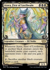 Ayara, First of Locthwain (Halo Foil), March of the Machine: Multiverse Legends